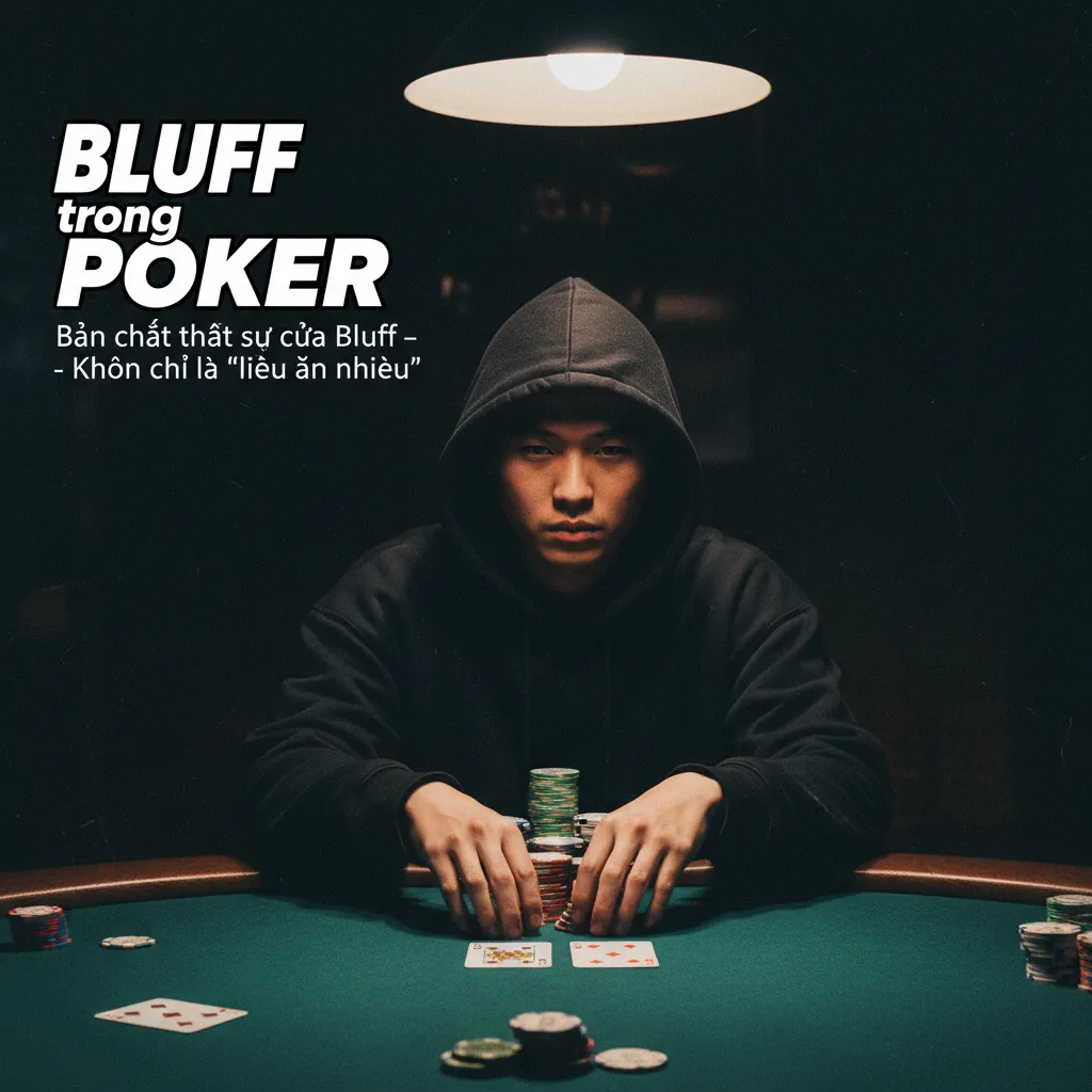 Bản chất thật sự của Bluff - Không chỉ là "liều ăn nhiều"