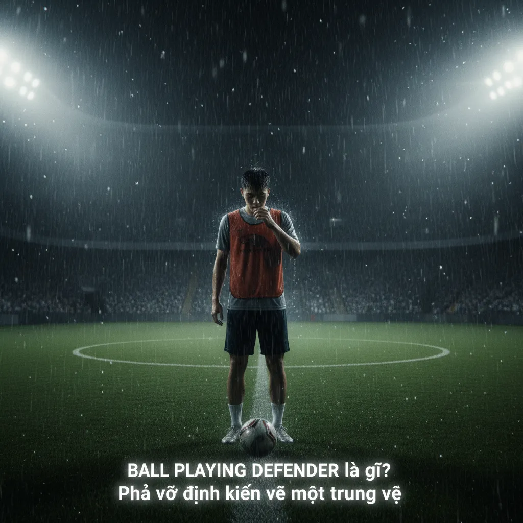 Ball Playing Defender đang triển khai bóng